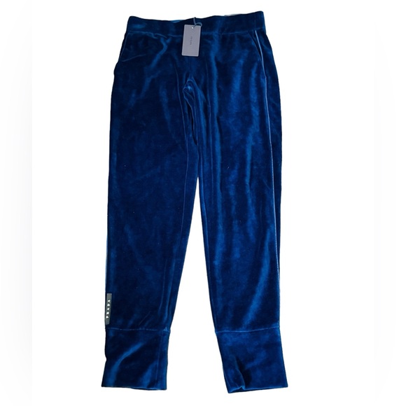 PRADA***Blue Velour Joggers****Small $890 NWT - Picture 1 of 8
